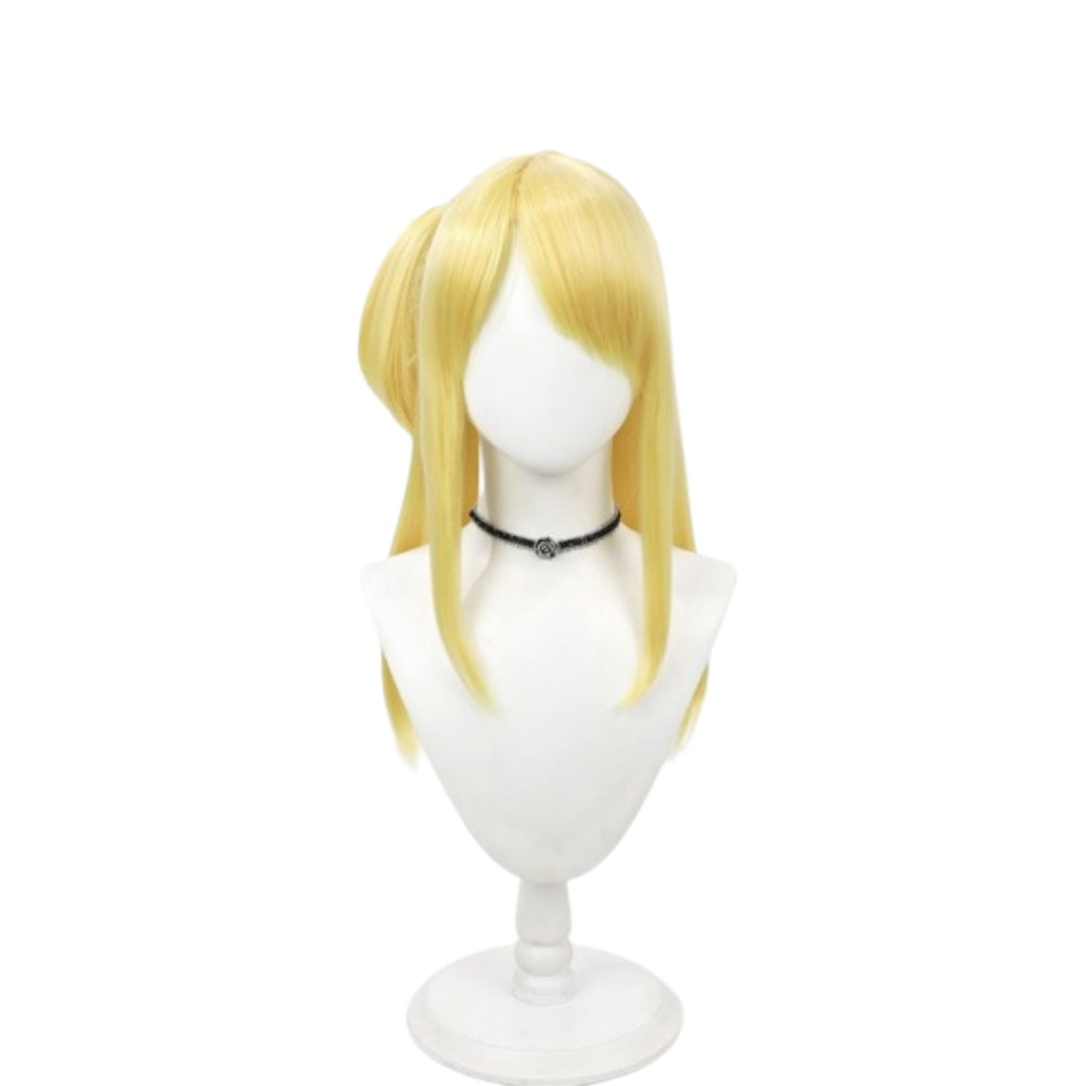 Anime Lucy Heartfilia Yellow Wig Cosplay Accessories Halloween Carnival Props