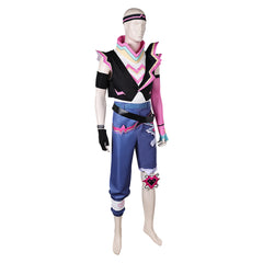 League Of Legends (2025) Ekko Valentine Lovestruck Pink Outfits Cosplay Costume 