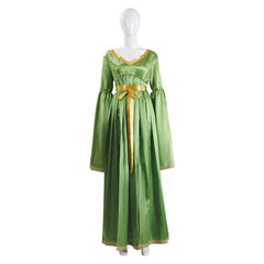 Leia Organa Wedding Green Dress Set Outfits Cosplay Costume Carnival Suit 