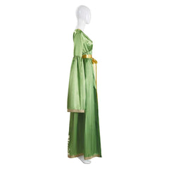 Leia Organa Wedding Green Dress Set Outfits Cosplay Costume Carnival Suit 