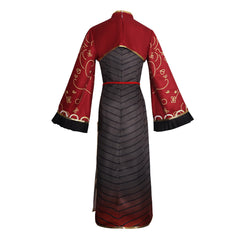 Limbus Company Jia Xichun Red Black cheongsam Dress Outfits Cosplay Costume 