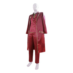 Limbus Company Lei Heng Red Suit Set Outfits Cosplay Costume