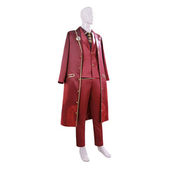 Limbus Company Lei Heng Red Suit Set Outfits Cosplay Costume