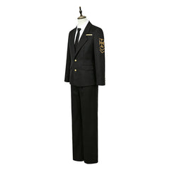Limbus Company Rien Black Suit Set Outfits Cosplay Costume
