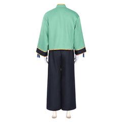 Link Click A Yuan Green Black Set Outfits Cosplay Costume