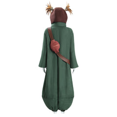 Little Nightmares III Alone Green Set Cosplay Costume Outfits Halloween Carnival Suit