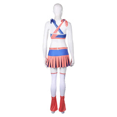 Lollipop Chainsaw RePOP (2024) Juliet Blue Orange Cheerleader Outfits Cosplay Costume 