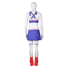 Lollipop Chainsaw RePOP (2024) Juliet Blue Pink Cheerleader Outfits Cosplay Costume