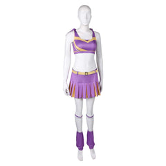 Lollipop Chainsaw RePOP (2024) Juliet Purple Cheerleader Outfits Cosplay Costume 