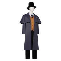 Lord Of Mysteries Klein Moretti Gray Coat Set Outfits Cosplay Costume