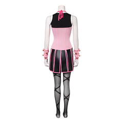 Lucy Steel Pink Black Dress Set Outfits Cosplay Costume Halloween Suit