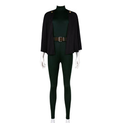 Maki Zenin Black Green Jumpsuit Set Outfits Cosplay Costume Halloween Suit 
