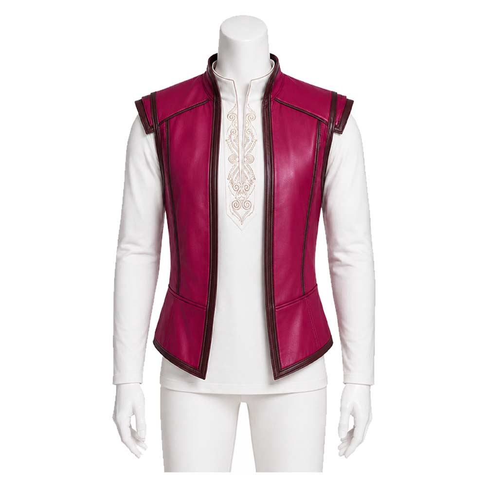 Masters Of The Universe (2026) He-Man Red Vest Shirt Set Outfits Cosplay Costume 
