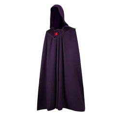 Masters Of The Universe (2026) Skeletor Purple Hooded Cloak Halloween Cosplay Costume 