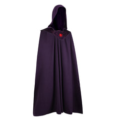 Masters Of The Universe (2026) Skeletor Purple Hooded Cloak Halloween Cosplay Costume 