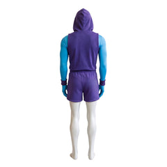 Masters Of The Universe (2026) Skeletor Purple Hoodie Shorts Set Outfits Cosplay Costume