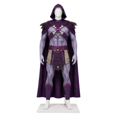 Masters Of The Universe (2026) Skeletor Purple Muscle Jumpsuit Set Outfits Cosplay Costume