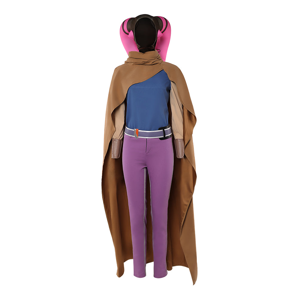 Maul Shadow Lord (2026) Devon Izara Blue Brown Cloak Set Outfits Cosplay Costume