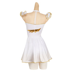 Medalist (2025) Yuitsuka Inori White Skating Dress Outfits Cosplay Costume