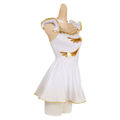 Medalist (2025) Yuitsuka Inori White Skating Dress Outfits Cosplay Costume