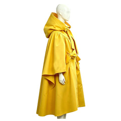 Mirror Mirror Snow White Yellow Cloak Cosplay Costume Halloween Suit