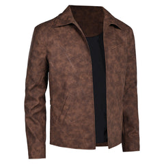 Mission: Impossible (2025) Ethan Hunt Brown Jacket Outfits Cosplay Costume 