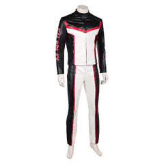 Mister Terrific White Black Jacket Trousers Set Outfits Cosplay Costume 