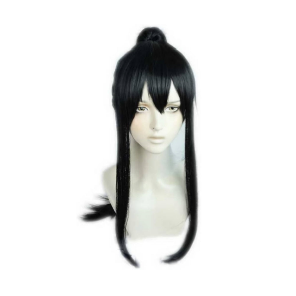 Anime Kaiju No.8 Mina Ashiro Black Wig Cosplay Accessories Halloween Carnival Props