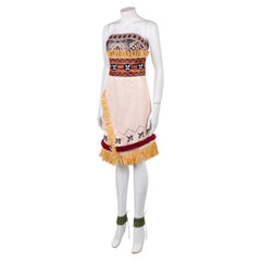 Moana (2026) Moana​ Yellow Dress Set Outfits Halloween Cosplay Costume
