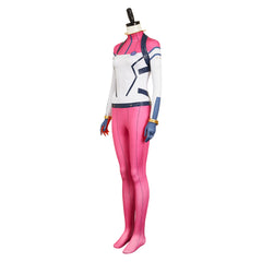 Mobile Suit Gundam GQuuuuuuX (2025) Amate Yuzuriha Pink Jumpsuit Outfits Cosplay Costume