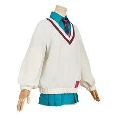 Mobile Suit Gundam GQuuuuuuX (2025) Amate Yuzuriha White Uniform Skirt Outfits Cosplay Costume 