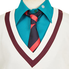 Mobile Suit Gundam GQuuuuuuX (2025) Amate Yuzuriha White Uniform Skirt Outfits Cosplay Costume 