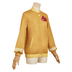 Mobile Suit Gundam GQuuuuuuX (2025) Amate Yuzuriha Yellow Jacket Outfits Cosplay Costume 