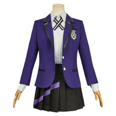 Mobile Suit Gundam GQuuuuuuX (2025) Nyaan Purple Uniform Skirt Outfits Cosplay Costume 