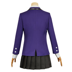 Mobile Suit Gundam GQuuuuuuX (2025) Nyaan Purple Uniform Skirt Outfits Cosplay Costume 