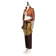 Monster Hunter Wilds (2025) Gemma Brown Set Outfits Cosplay Costume 