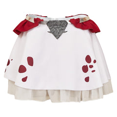 Monster Hunter Wilds (2025) Lala Barina White Skirt Outfits Cosplay Costume 
