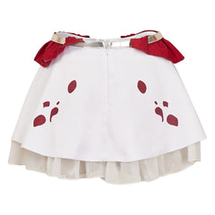 Monster Hunter Wilds (2025) Lala Barina White Skirt Outfits Cosplay Costume 