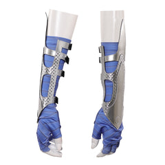 Mortal Kombat 1 Kitana Blue Gloves Armor Bracers Cosplay ​Accessories Props