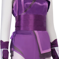 Mortal Kombat 11 Mileena Purple Set Outfits Cosplay Costume Halloween Suit
