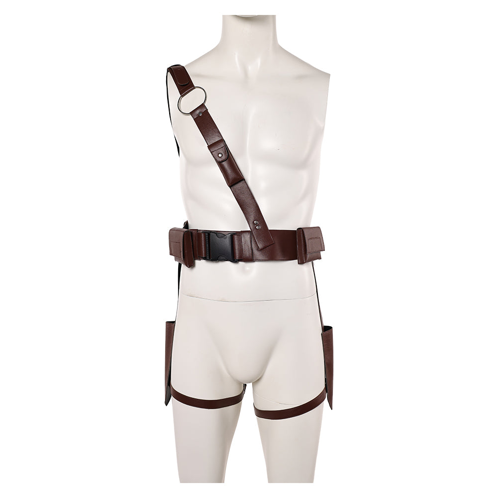 Mortal Kombat 2021 Kano Belt Shoulder Straps Set Cosplay​ Accessories Props