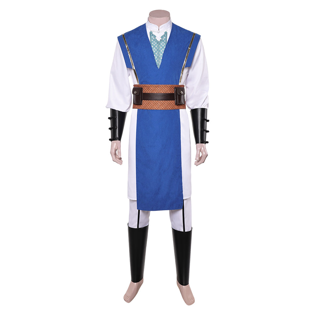 Mortal Kombat II (2025) Lord Raiden Blue Set Outfits Cosplay Costume 