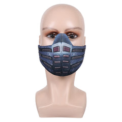 Mortal Kombat II (2025) Scorpion Black Face Mask Cosplay Accessories Props 
