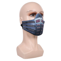Mortal Kombat II (2025) Scorpion Black Face Mask Cosplay Accessories Props 