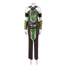 Mortal Kombat II (2026) Jade Black Green Set Outfits Cosplay Costume 