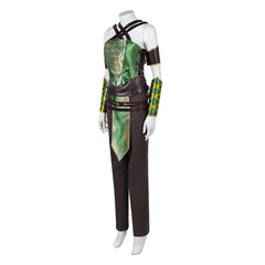 Mortal Kombat II (2026) Jade Black Green Set Outfits Cosplay Costume 