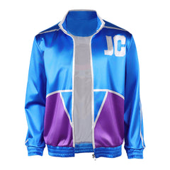 Mortal Kombat II (2026) Johnny Cage Blue Zipper Jacket Outfits Cosplay Costume 