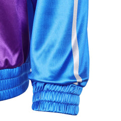 Mortal Kombat II (2026) Johnny Cage Blue Zipper Jacket Outfits Cosplay Costume 