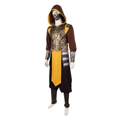 Mortal Kombat II (2026) Scorpion Yellow Armor Full Set Outfits Cosplay Costume 