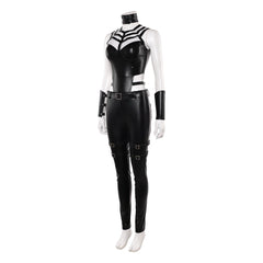 Mortal Kombat II (2026) Sindel Black Leather Set Outfits Cosplay Costume 